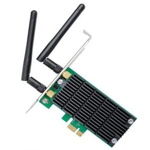 Tarjeta de red PCI-E Wifi Archer T4E Dual Band ac1200 2 antenas desmontables TP-Link