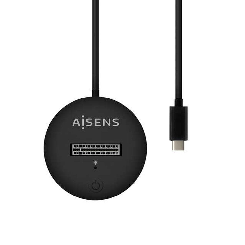 Docking Station Type-C 3.2 Gen.2 / SSD M.2 Sata NGFF / SSD M.2 NVME / Negro / Aisens / ASUC-M2D013-BK - Imagen 2