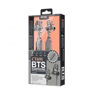 Auriculares Bluetooth Deportivos CT691 / Negro / Mtk