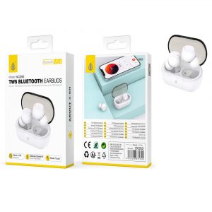 Auriculares estereo Bluetooth 5.4 NC3292 Blanco / Tws / Base recargable 200 mah / 2302921 / One+