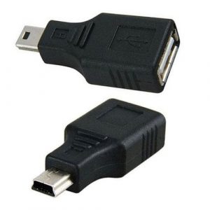 Adaptador Mini USB macho a USB hembra / ausb-miniusb