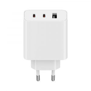 Cargador de red original Xiaomi Type-C + cable / 67w / 1x USB / 2x USB-c / Blanco / BHR7493EU