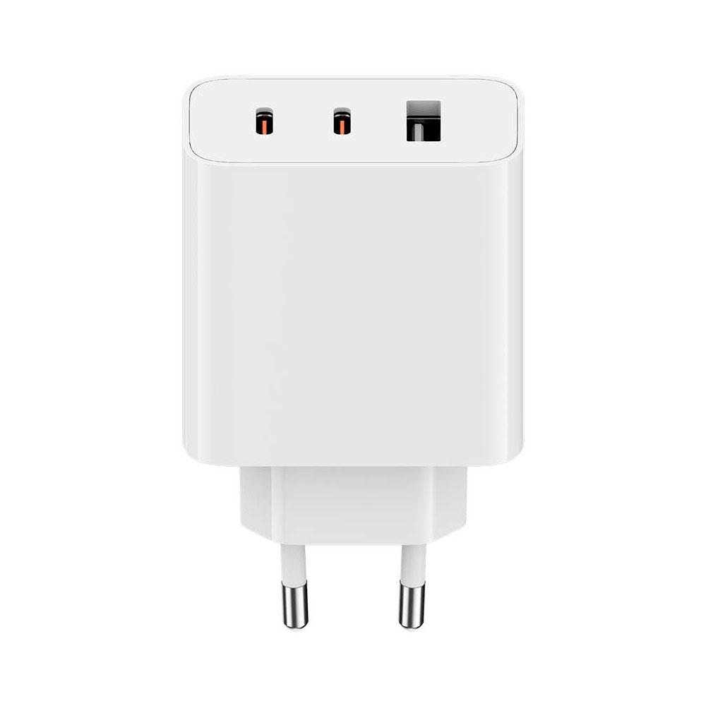 Cargador de red original Xiaomi Type-C + cable / 67w / 1x USB / 2x USB-c / Blanco / BHR7493EU