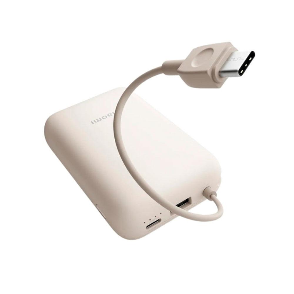 Powerbank Xiaomi 10000 Mah / 1x Usb / 1x Type-C / Carga Rapida 22.5W / Beige / BHR9072GL - Imagen 2