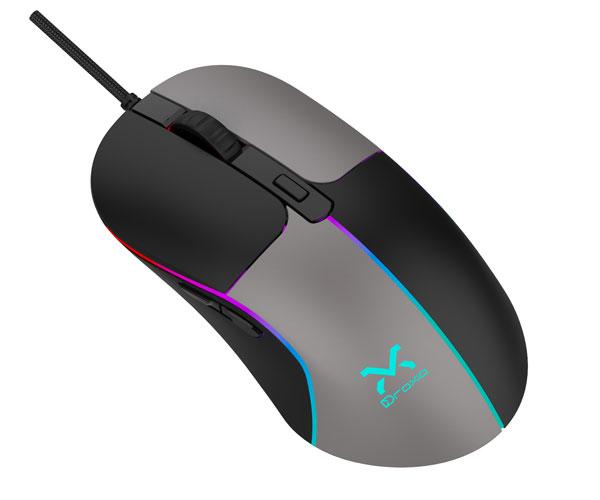 Raton Gaming Droxio Brave / 6400 Dpi / 6 Modos Led / Negro - Imagen 3