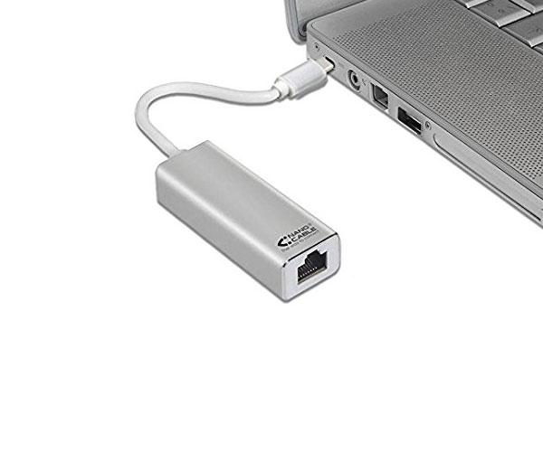 Adaptador conversor Type-C a Ethernet Gigabit RJ45 / 15cm / Nanocable 10.03.0402 - Imagen 2