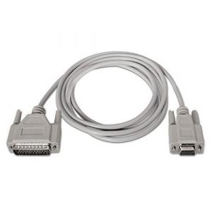 Cable serie null modem db9 hembra a db25 macho 1.8 m   10.14.0802