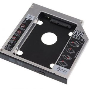 Adaptador aluminio HDD/SSD 7mm a portatil de 9.5mm Nanocable / C-10.99.0101