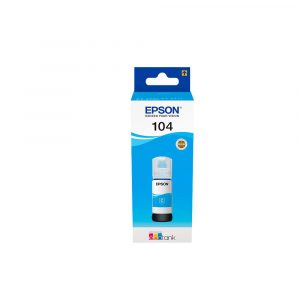 Botella Tinta Original Epson 104 Cian / Ecotank Et-2710