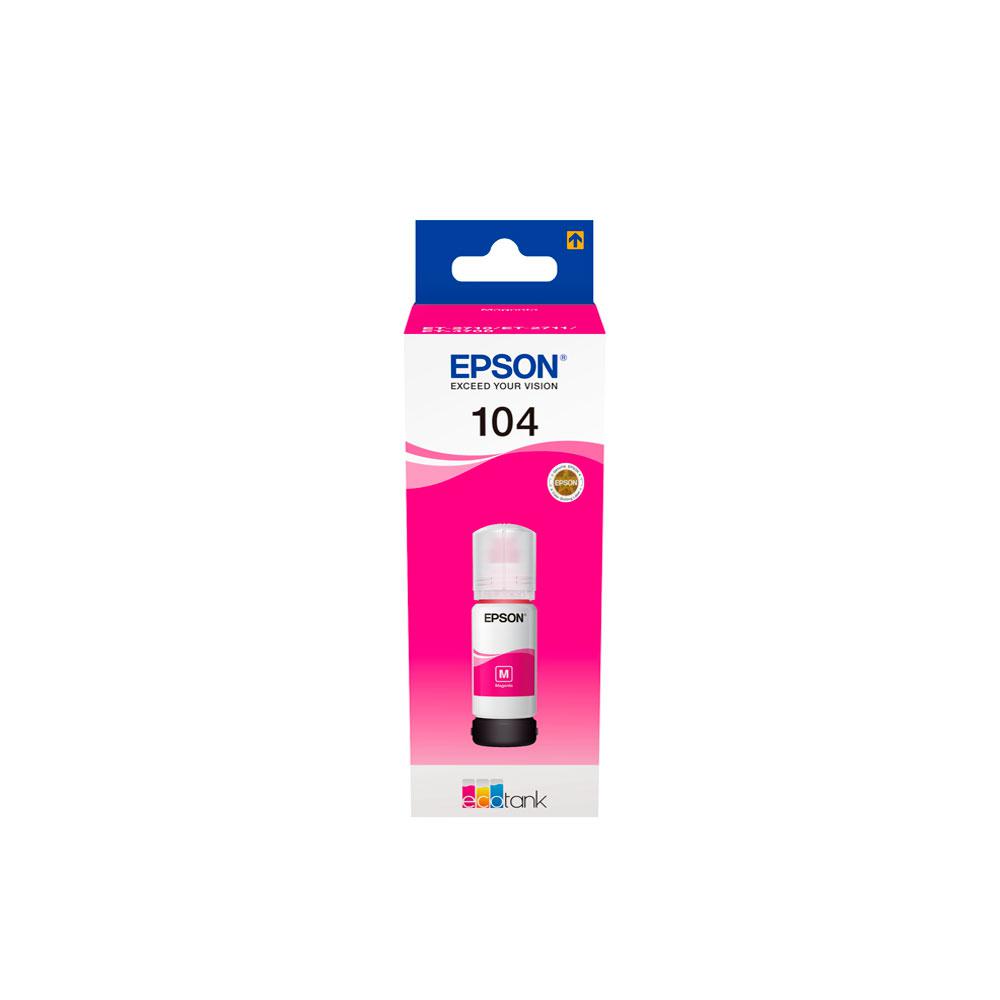 Botella Tinta Original Epson 104 Magenta / Ecotank Et-2710