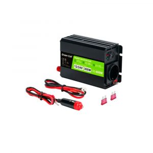 Inversor de corriente para coche 12V a 230V 300W / 600W / INVGC1224M300DUO