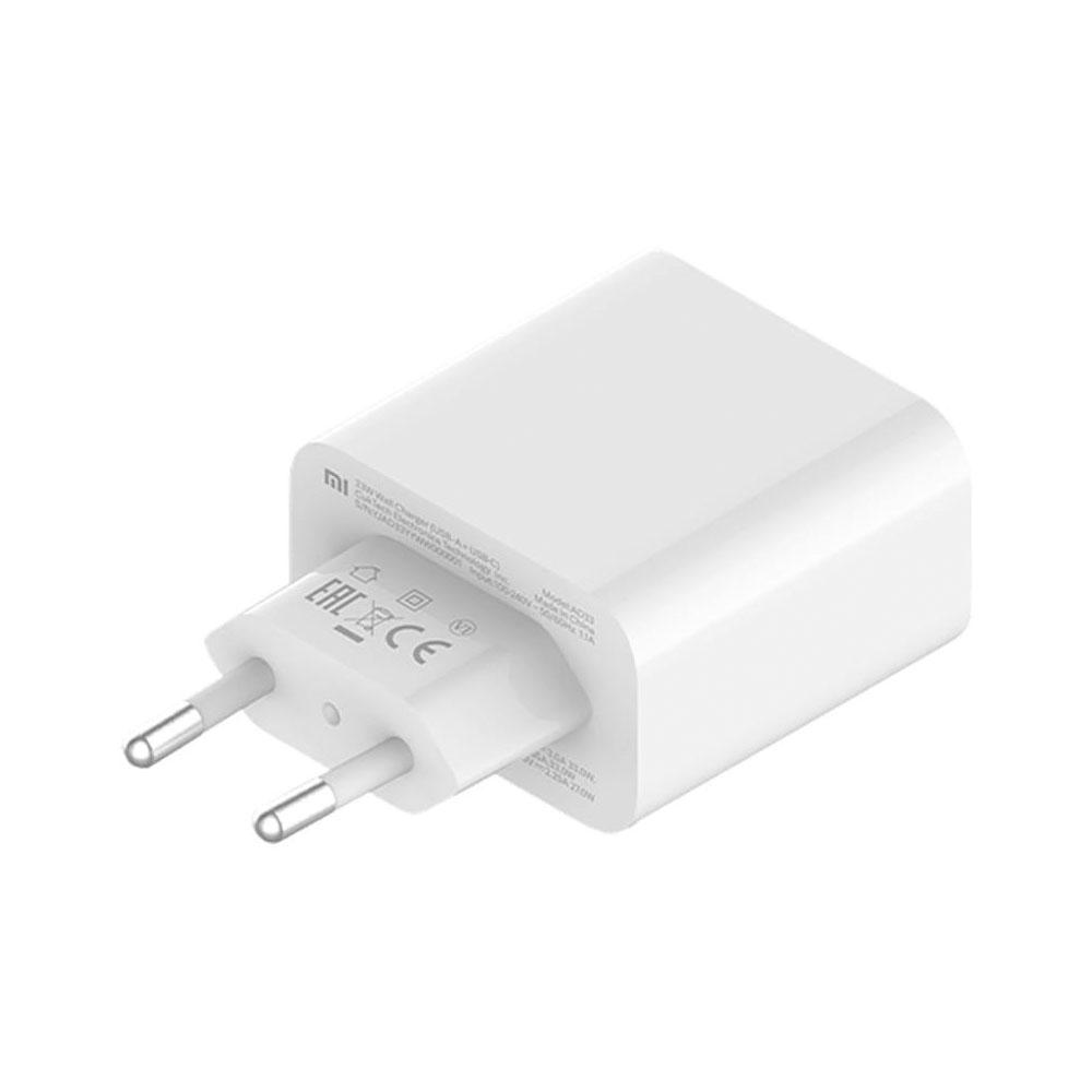 Cargador de red original Xiaomi USB + Type-C / 33w / Blanco / BHR4996GL - Imagen 2