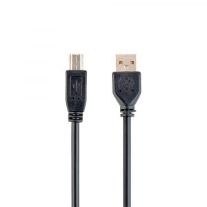 Cable USB 2.0 impresora - tipo a/b M/M 1.8m / Negro / Cablexpert / Ccp-usb2-ambm-6