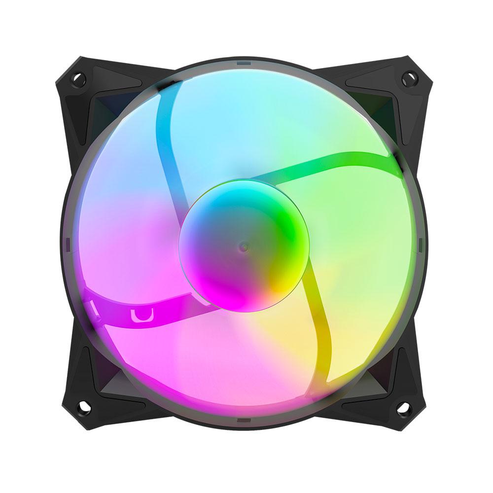 Ventilador Caja Gaming Darkflash CL6M Negro/ 120mm / Aurora Spectrum RGB - Imagen 2