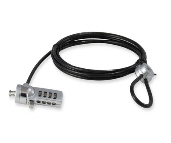 Cable de seguridad Conceptronic por combinacion / 1.8m / CNBCOMLOCK18