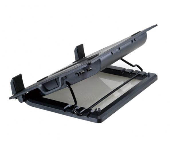 Base refrigeradora Conceptronic Thana Ergo M1 / Hasta 17 Pulg. / 140mm / CNBCOOLSTAND1F - Imagen 2