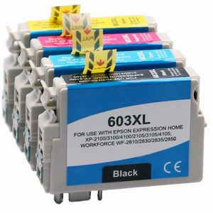 Tinta genérica para EPSON 603 XL / T03a1 / T03u1 / Negro