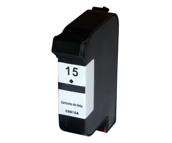 Tinta reciclada genérica para HP N15 Negro c6615de