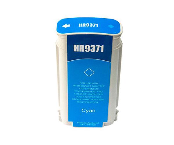 Tinta genérica para HP n72 cyan c9371a