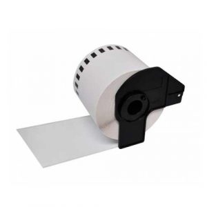 Etiquetas genéricas para BROTHER DK22212 Negro / Blanco