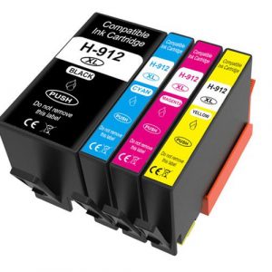 Tinta genérica para HP n912 XL Amarillo / 825 Pag. / 3yl83ae