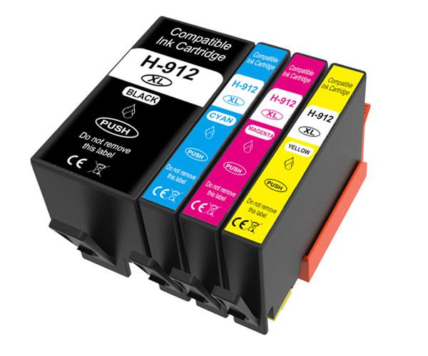 Tinta genérica para HP N912 XL Magenta / 825 Pag. / 3yl82ae