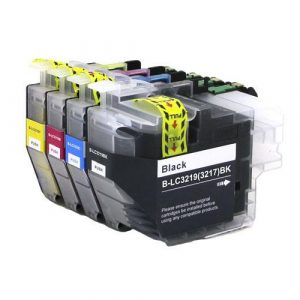 Tinta genérica para BROTHER LC3217 Amarillo