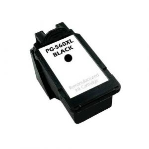 Tinta reciclada genérica para CANON PG560 XL Negro (eu) 3712C001 / 3713C001