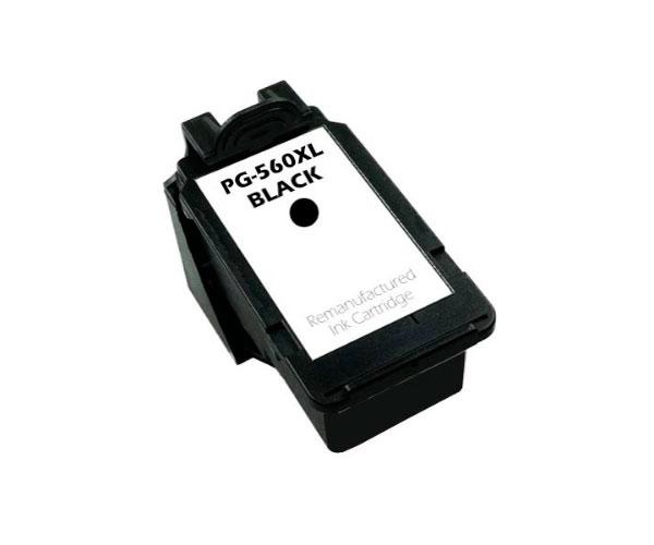 Tinta reciclada genérica para CANON PG560 XL Negro (eu) 3712C001 / 3713C001