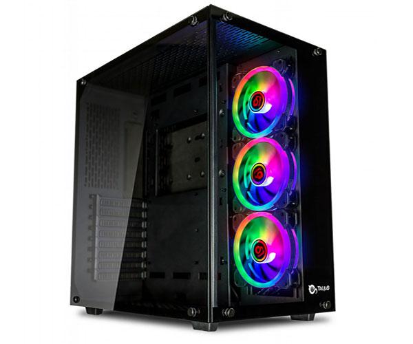 Caja ATX Gaming Talius Cronos Rgb / Cristal templado / Usb 3.0 - Imagen 2