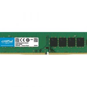 Memoria Ram Crucial DIMM DDR4 8Gb 2400mhz  / Non-ecc / CL17 / CT8G4DFS824A