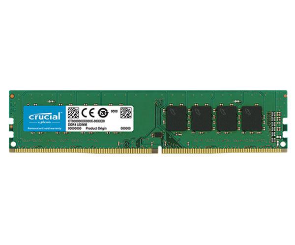 Memoria Ram Crucial DIMM DDR4 8Gb 2400mhz / Non-ecc / CL17 / CT8G4DFS824A