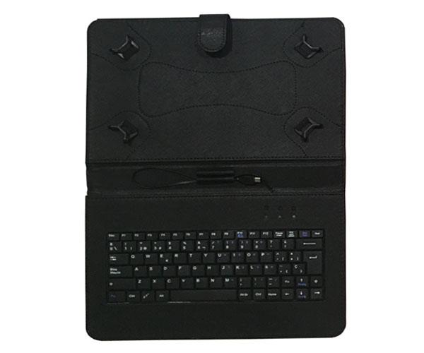 Funda tablet con teclado Talius 10 cv-3006 negra / Microusb - Type-c" - Imagen 2