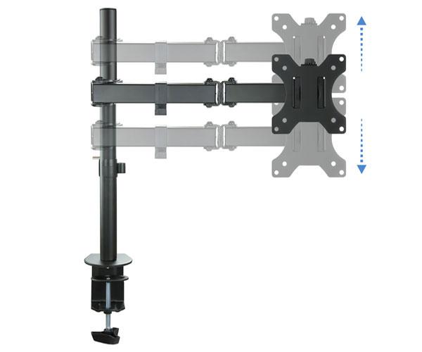 Soporte de mesa Monitor - Tv / 13-32 Pulgadas / Giratorio e inclinable / 1 Brazo / Db1032tn-b - Imagen 3