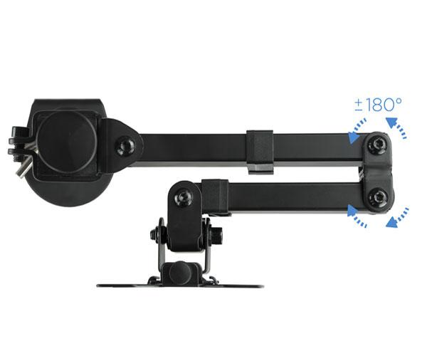 Soporte de mesa Monitor - Tv / 13-32 Pulgadas / Giratorio e inclinable / 1 Brazo / Db1032tn-b - Imagen 4