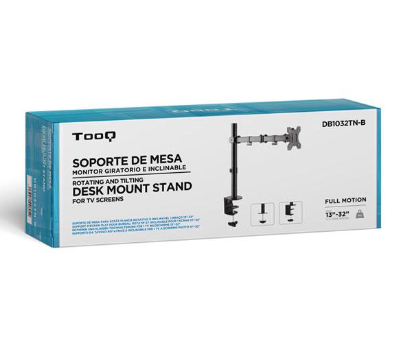 Soporte de mesa Monitor - Tv / 13-32 Pulgadas / Giratorio e inclinable / 1 Brazo / Db1032tn-b - Imagen 6