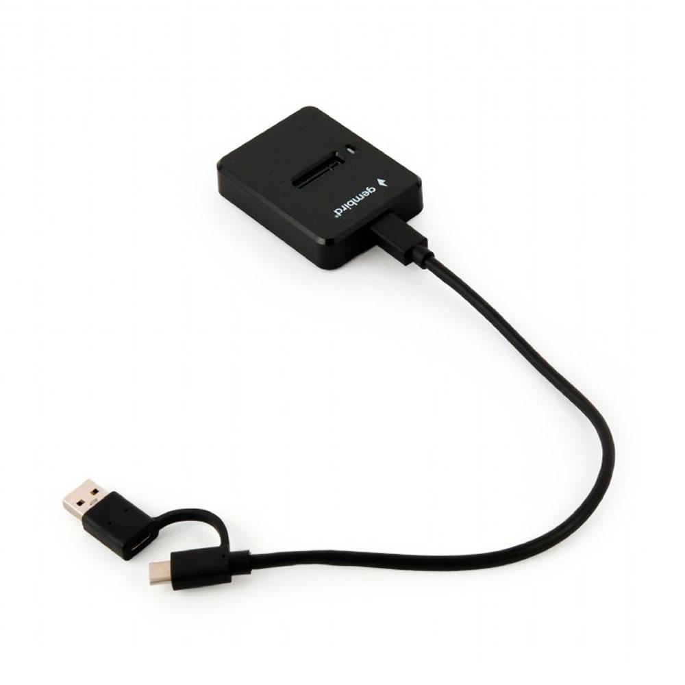 Docking Station USB Type-C / M.2 Sata NVME SSD / Negro / Gembird / DD-U3M2 - Imagen 4