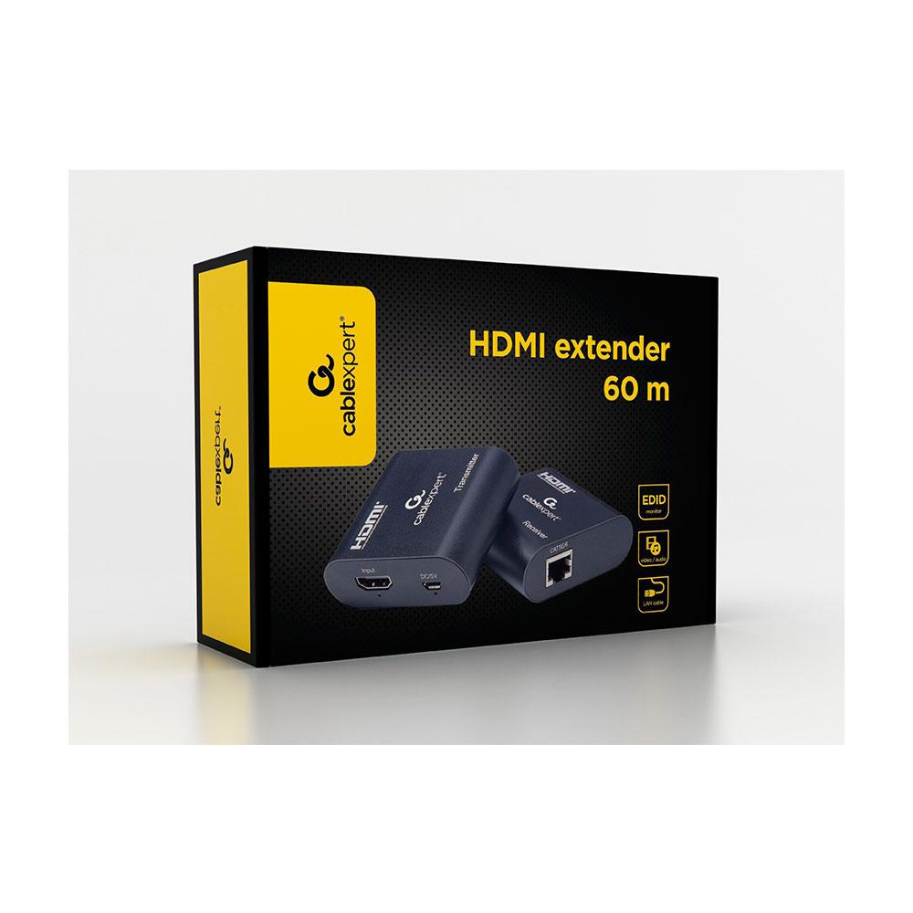Extensor Hdmi a RJ45 Cat 6 / Hasta 60m / Cablexpert / DEX-HDMI-03 - Imagen 2