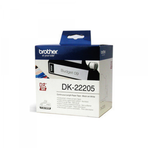 Etiquetas Original Brother DK22205 / 62mm x 30.48m