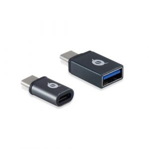 Kit adaptadores Conceptronic Donn / Usb 3.0 a Type-c 3.1 H/M / MicroUsb a Type-C 3.1  H/M / DONN04G