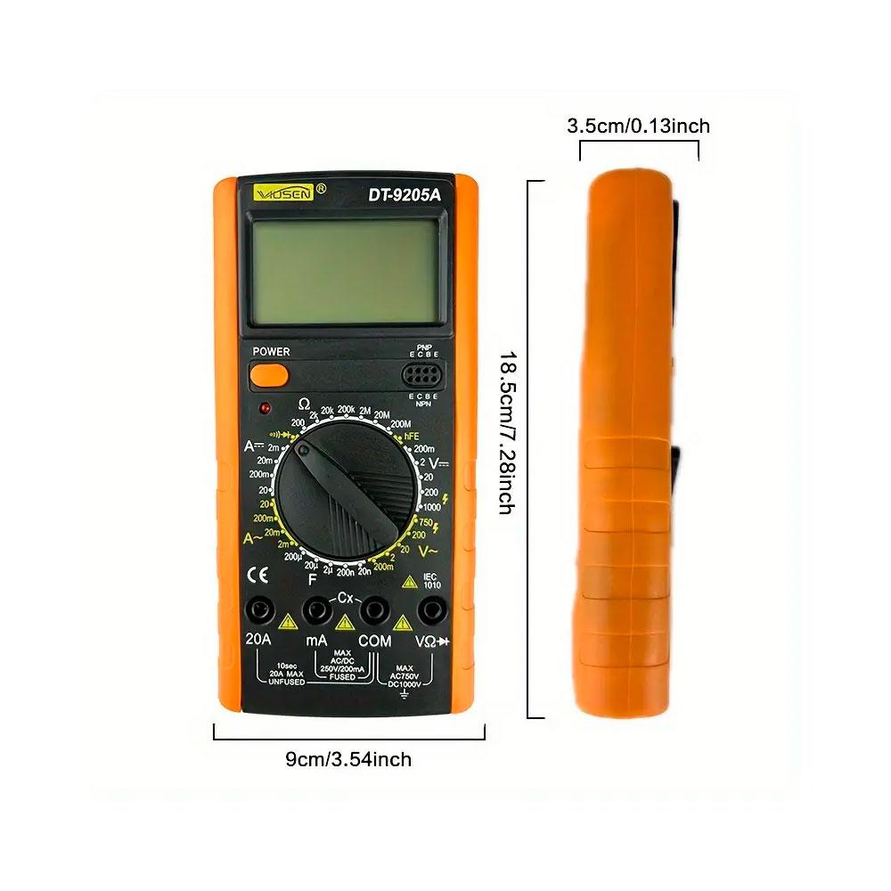 Multimetro Digital Excel DT-9205A - Imagen 3