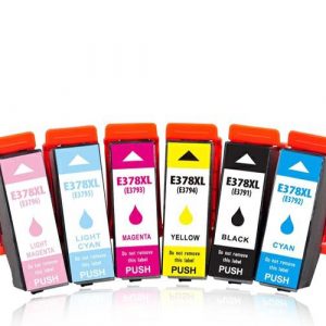 Tinta genérica para EPSON T3791/T3781 (378xl) Negro 500 pag.