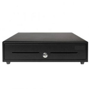 Cajon portamonedas Eightt / 41cm / Apertura Automatica o Manual / Compartimentos para Billetes 5 - Monedas 8 / Negro / ECJM-58