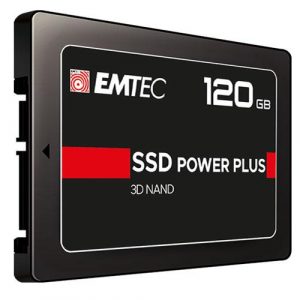 Disco duro 2.5 SSD Emtec 120Gb / X150 Power Plus / 3D Nand Phison / Sata3 / ECSSD120GX150