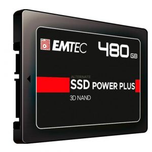 Disco duro 2.5 SSD Emtec 480Gb / X150 Power Plus / 3D Nand Phison / Sata3 ECSSD480GX150