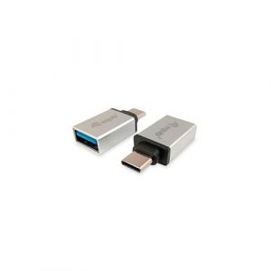 Kit adaptadores Equip / USB 3.0 tipo A hembra a Type-C macho / Pack 2 uds / eq133473