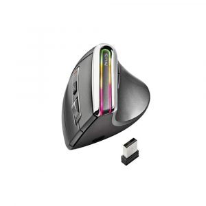 ÷ Mouse ngs wireless ergo gaming rgb evo karma vertical recargable luces led conexion multimodo
