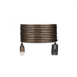 Cable USB amplificador activo USB 2.0 M/H 20 metros / Ewent EW1023