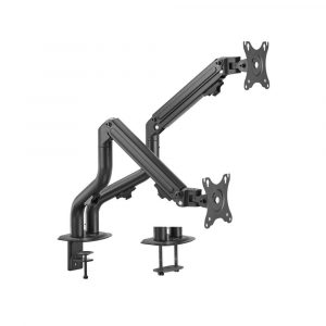 Soporte de mesa Tv - Monitor doble 17-32" / Negro / EWENT / EW1534"
