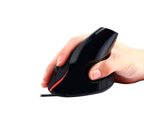 Raton óptico Usb Vertical ergonomico Ewent Eminent Ew3156 Negro - Imagen 2
